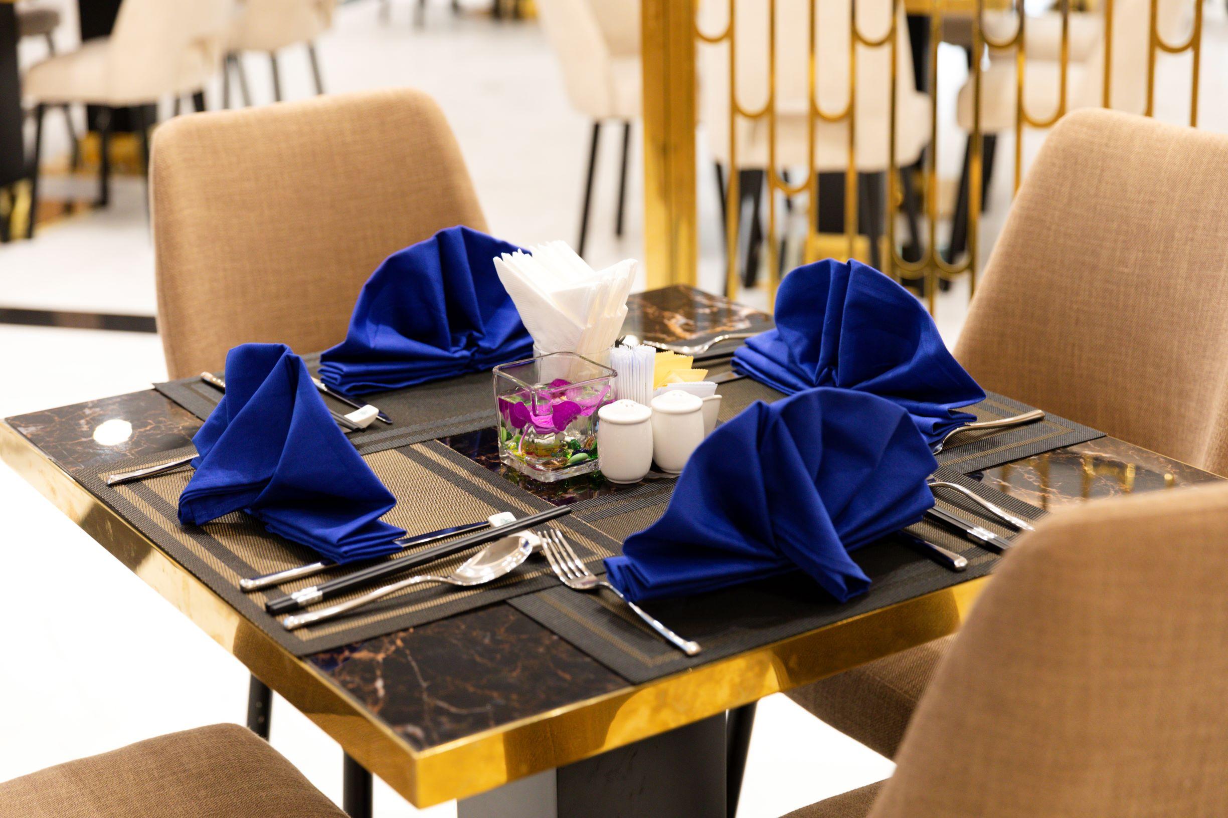 Virgo Hotel Nha Trang Ngoại thất bức ảnh A table set for fine dining