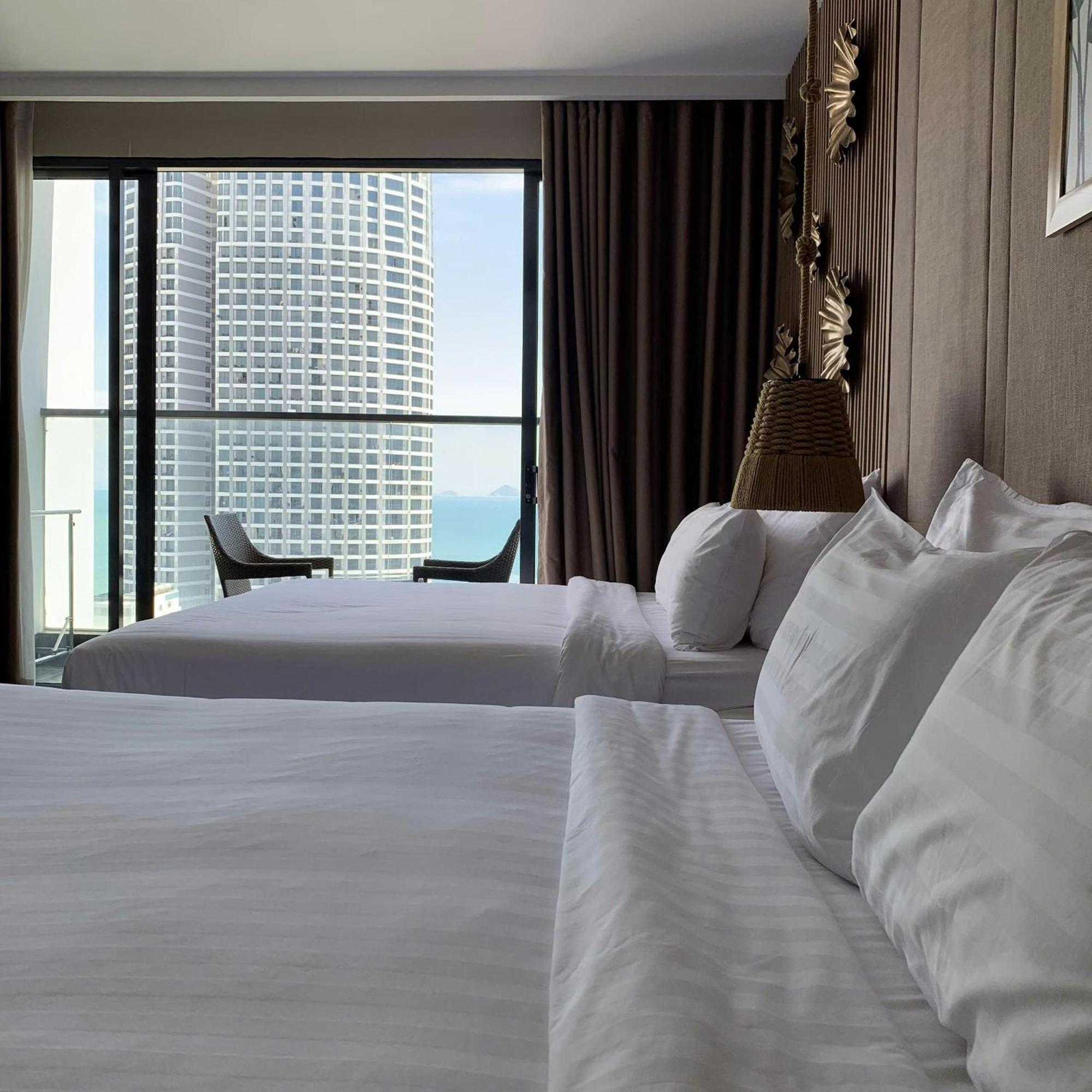 Virgo Hotel Nha Trang Ngoại thất bức ảnh Deluxe Ocean View